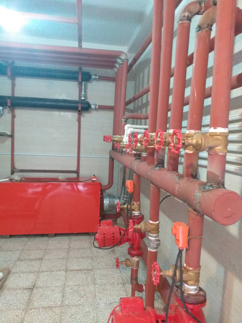 تاسیسات لوله کشی ساختمان به مدیریت آقای خسرو مولوی در نهاوند